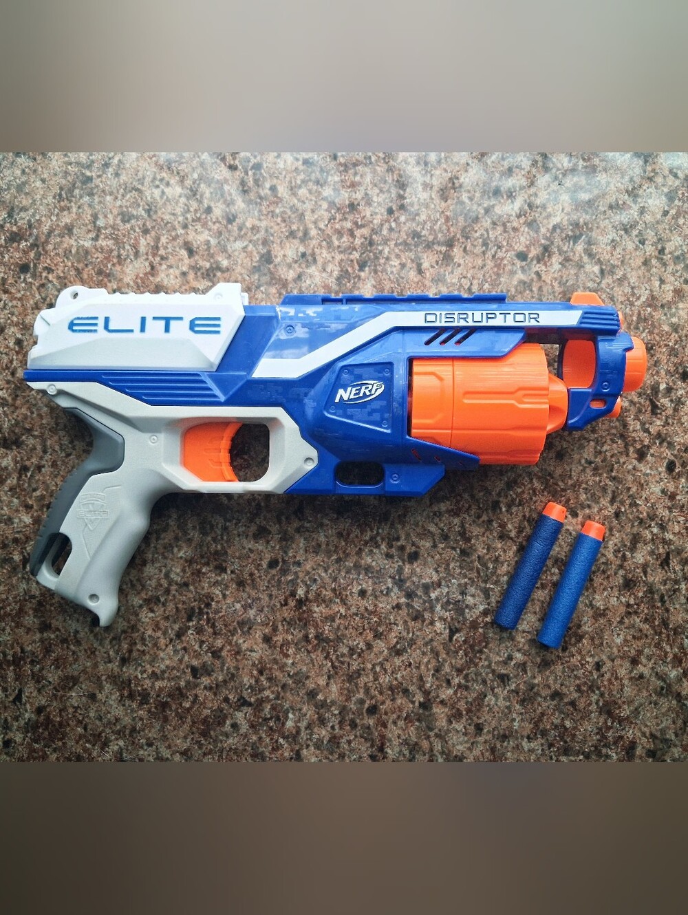Nerf Disruptor Blaster in Blue, White & Orange